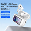 Yesido LCD Screen ANC & ENC Noise Cancellation Wireless Earphones