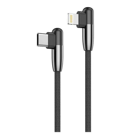 Budi 20W Type C to Lightning L-Shaped Fast Charging Sync Cable 1.5M