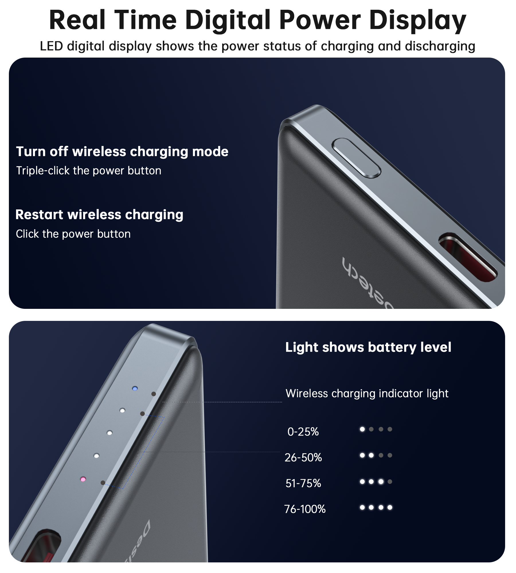 Power Bank Magnetico Sottile 5000mAh Con Ricarica Veloce 20W USB-C – Caricatore Portatile Per IPhone (MagSafe)
