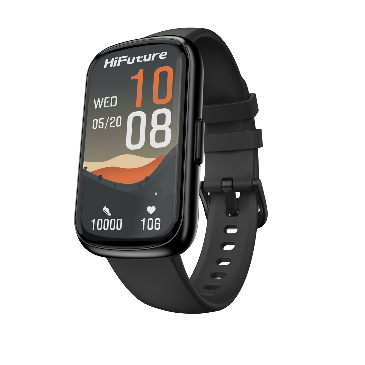 HiFuture EVO 2 Bluetooth Fashion SmartWatch - Black – Phone Finity