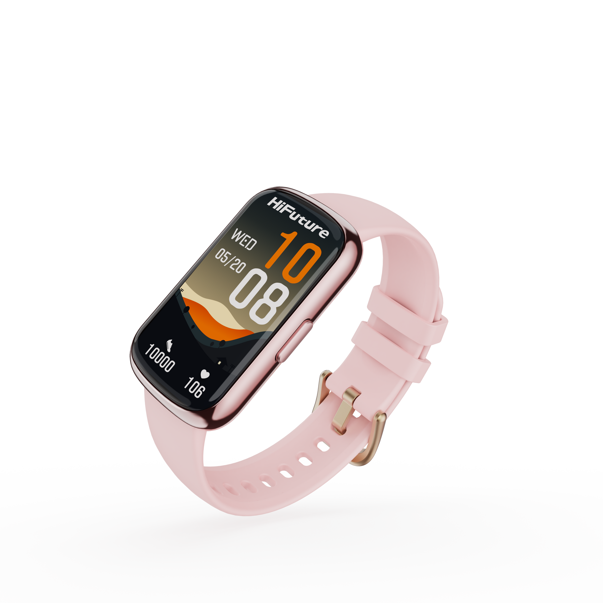 HiFuture EVO 2 Bluetooth Fashion SmartWatch - Pink