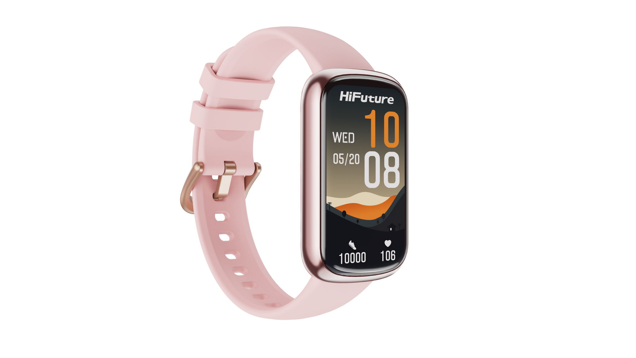 HiFuture EVO 2 Bluetooth Fashion SmartWatch - Pink