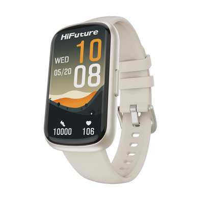 HiFuture EVO 2 Bluetooth Fashion SmartWatch - Silver Grey