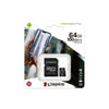 Kingston Canvas Select Plus 64GB microSDXC Memory Card with SD Adapter