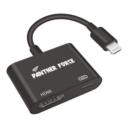 Panther Force (HDTV & Type C) Adapter for iPhone (Lightning)