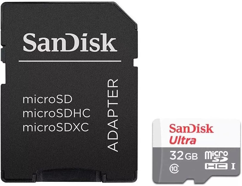 SanDisk Ultra 32GB micro SDHC UHS-I Card With Adapter