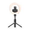 Yesido Portable Selfie Stick With Ring Fill Light